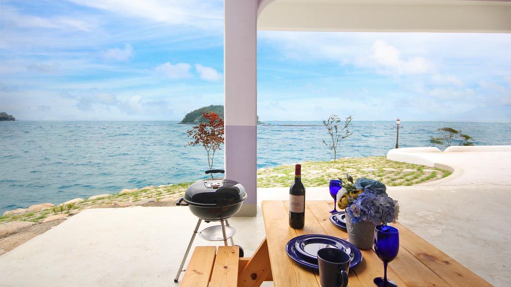 Blue & White Pension Namhae Ngoại thất bức ảnh