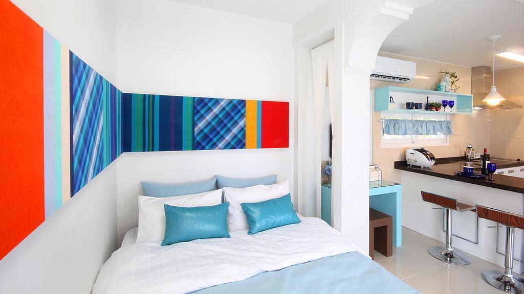 Blue & White Pension Namhae Ngoại thất bức ảnh